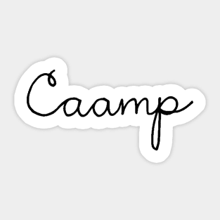 Caamp Band Sticker